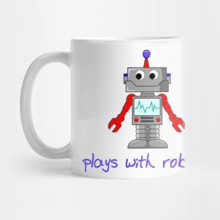 Plays with Robots Mug